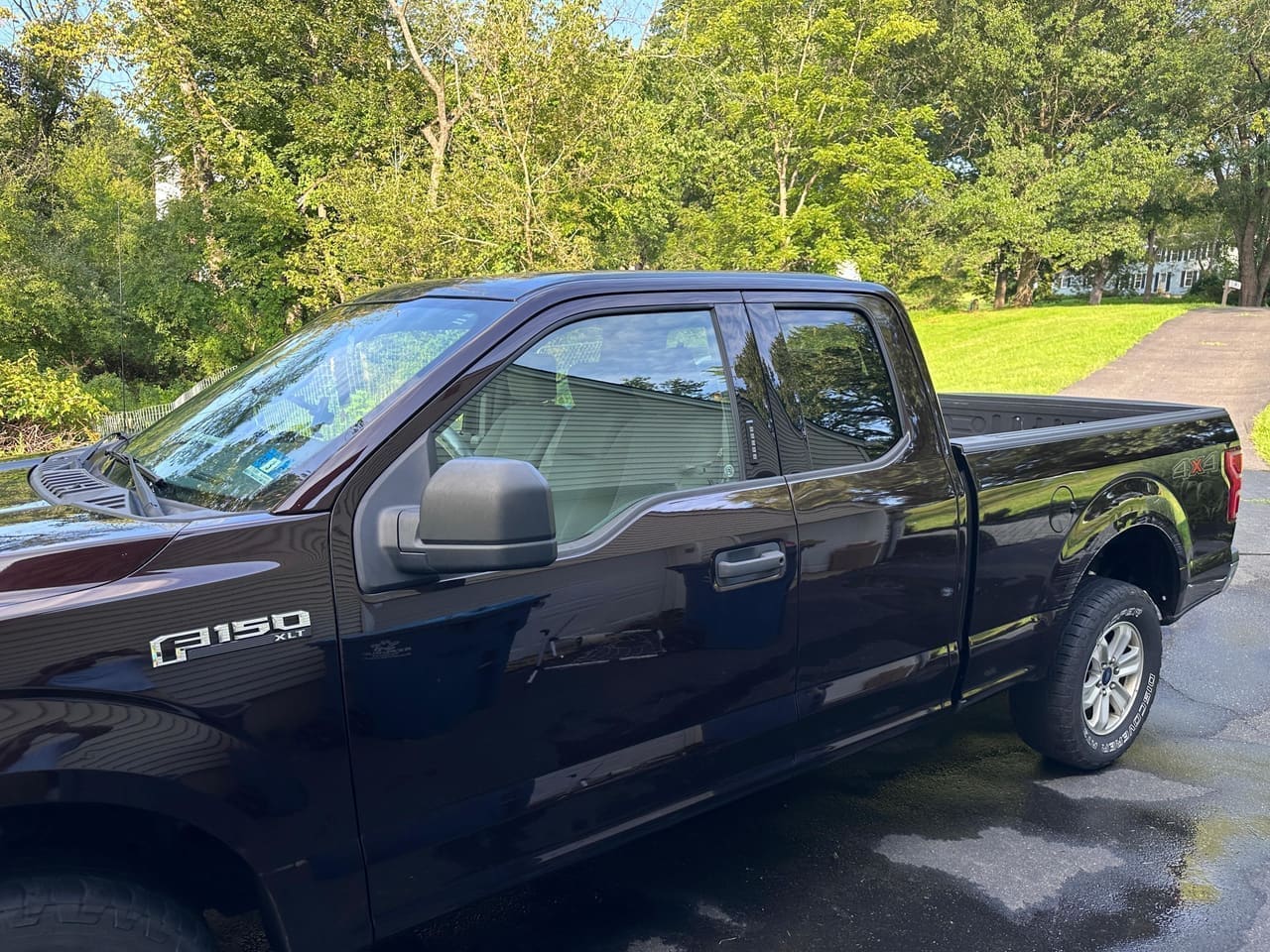 Ford F-150 truck AFTER full detail by Detail Jockey — showroom-quality gloss finish, Flemington NJ