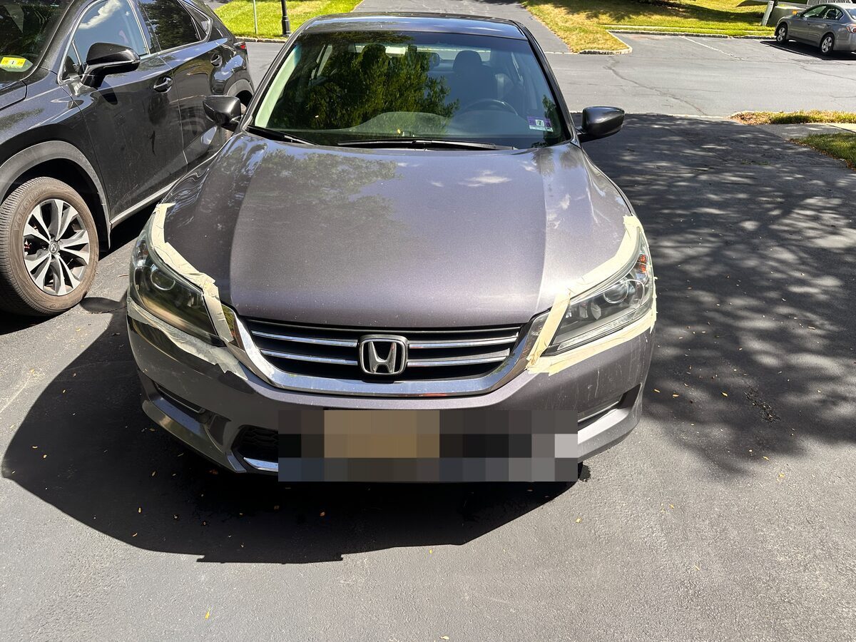 After headlight restoration — both headlights fully restored to clear by Detail Jockey, Flemington NJ